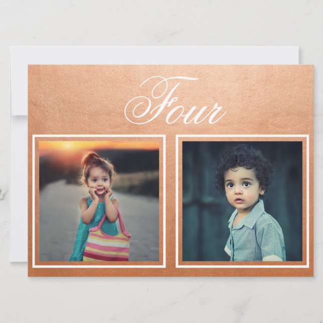 Convites Noiva Noivo Idade Elegante Número da Mesa em Doura (Frente)