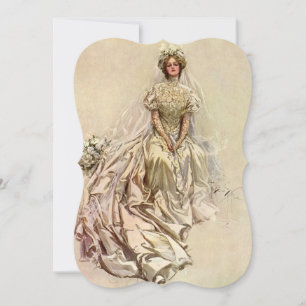 Convites Noiva Vintage Vitoriana, Chá de Panela Temático