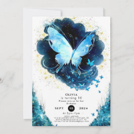 Convites Noivado da Borboleta do Enchanting Fun