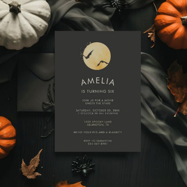 Convites Noivado da Lua Minimalista | (Criador carregado)