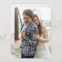 Noivado de Outono com Folha de Ouro Falso Save the