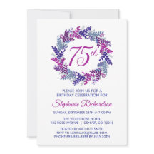 Noivado Elegante rosa e roxo 75