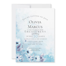 NOIVADO | Jardim Anêmono Azul Céu-Hidrónico