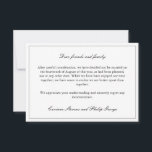 Convites Noivado Simples e Elegante Cancelado Casamento<br><div class="desc">Anúncio de cancelamento de casamento elegante e minimalista para informar seus convidados que o casamento não acontecerá mais com fontes pretas elegantes contra fundo branco. Anúncio de noivado quebrado em um design simples e elegante.</div>