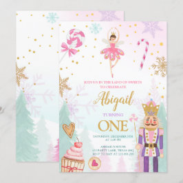 Convites Noivadora Nutcracker Birthday Girl Land of Sweets 