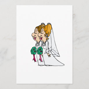 Convites Noivas que andam abaixo do corredor