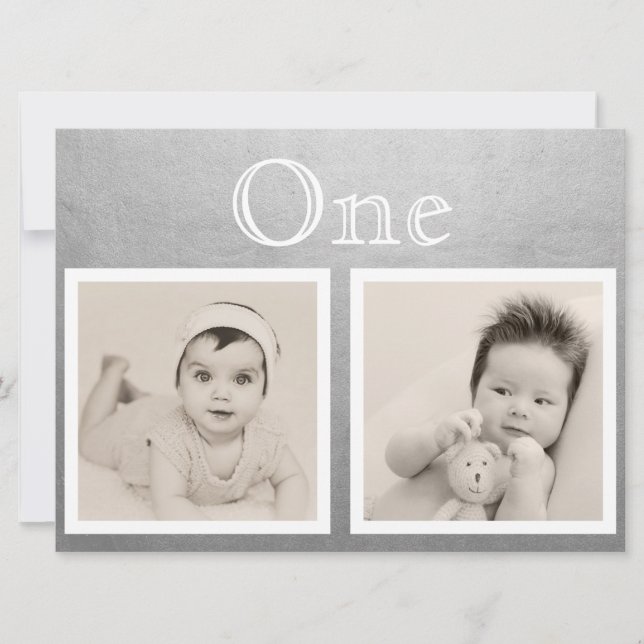 Convites Noivo Noiva Número de Mesa Prata Personalizado Ida (Frente)