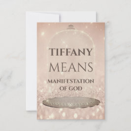 Convites Nome Azul Significa Rosa brilhante Doce 16