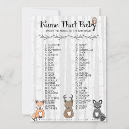 Convites Nomeie Esse Jogo De Bebê