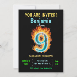 Convites Nono Aniversário, Nono Aniversário