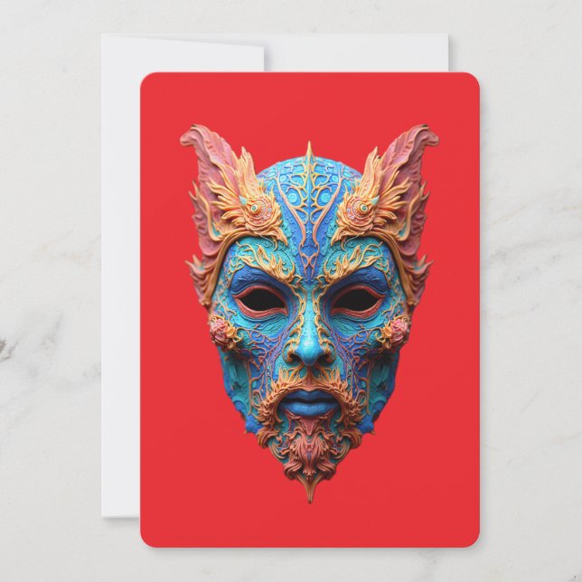 Convites Norse God Odin (Frente)