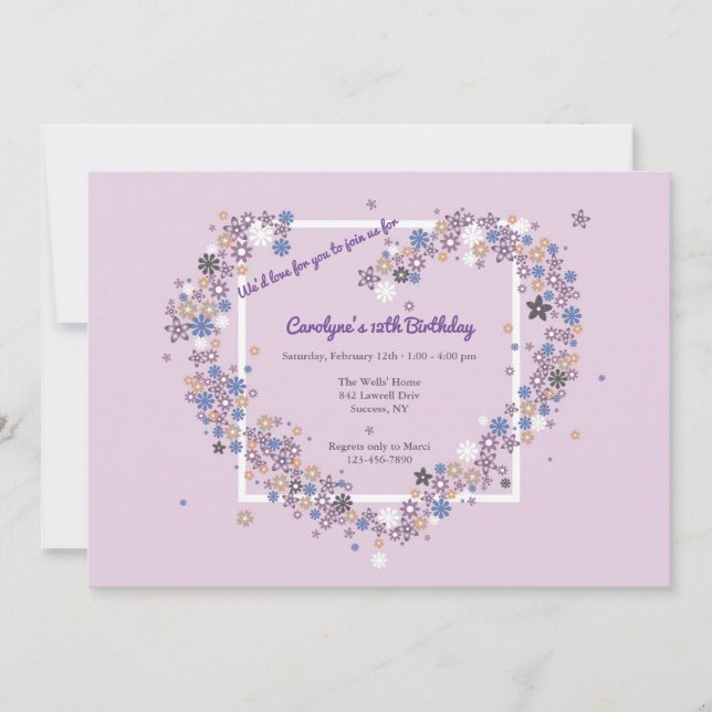 Convites Nós Adoraríamos que Você se Junte a Nós (Frente)