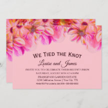 Nós Amarrámos o Nó Recepção de Casamento Floral Ro