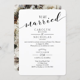 Convites Nos Casamos Com Festa de casamento De Flores De In