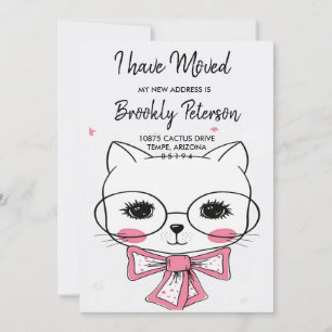 Convites Nós nos movemos   GATINHO BONITO