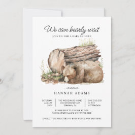 Convites Nós Podemos Esperar Muito Chá de fraldas