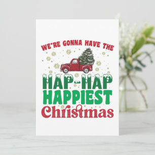 Convites Nós Vamos Ter O Natal Mais Feliz Feliz Feliz 