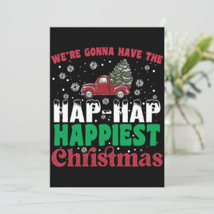 Convites Nós Vamos Ter O Natal Mais Feliz Feliz Feliz 