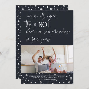 Convites Nos vimos em cinco anos  Feliz Natal