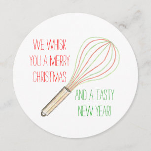 Convites Nós Whisk o Feliz Natal um o ano novo saboroso