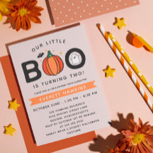 Nossa Festa de aniversário de Halloween Rosa