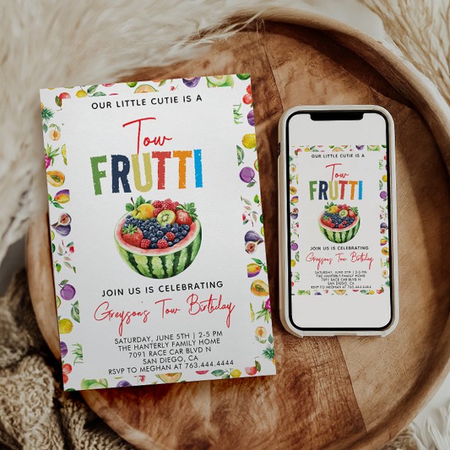 Convites Nossa festinha de segundo aniversário (Criador carregado)