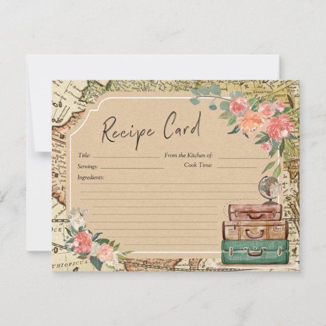 Convites Nossa melhor placa de receita de aventura (Frente)