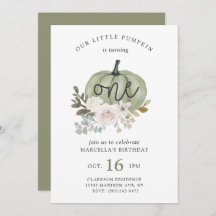 Nossa Pequena Abóbora Chamada Floral