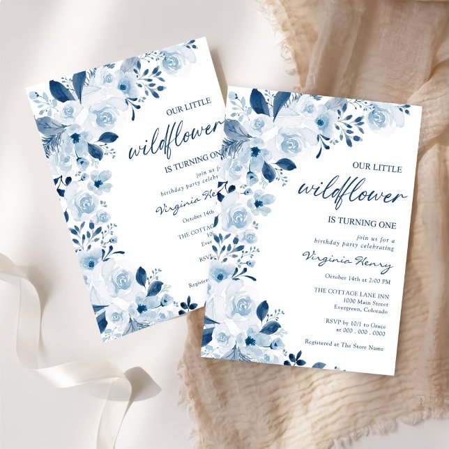 Convites Nossa Pequena Festa de primeiro aniversario de Beb (Criador carregado)