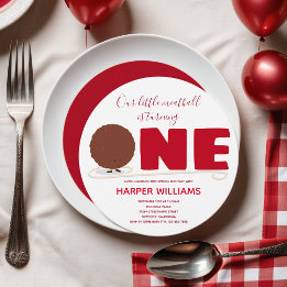 Convites Nossa Pequena Meatball Virando Um Primeiro Anivers