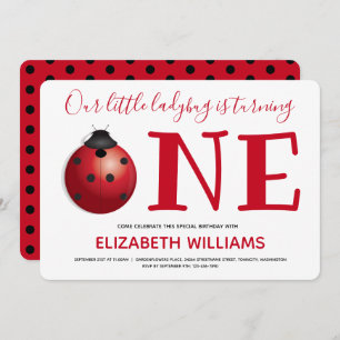 Convites Nossa Pequena Senhorita Virando Um Primeiro Aniver