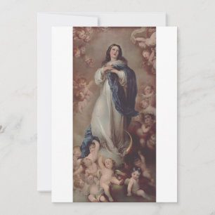 Convites Nossa Senhora da Conceição Imaculada Arte