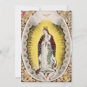 Convites Nossa Senhora de Guadalupe