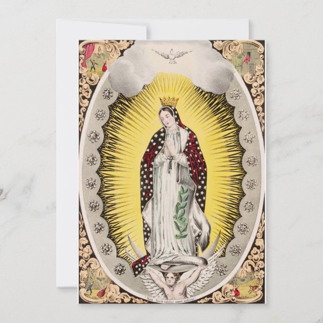 Convites Nossa Senhora de Guadalupe (Frente)