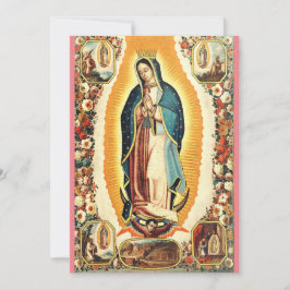 Convites Nossa Senhora de Guadalupe Arte Radiante