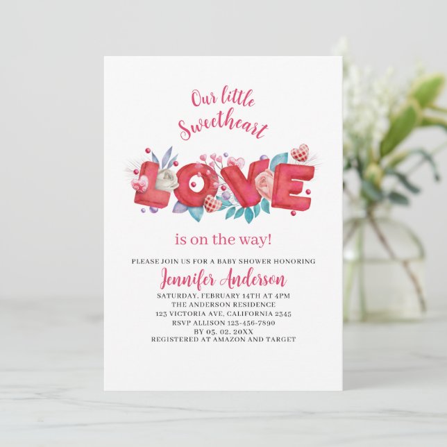 Convites Nosso amiguinho está a caminho do chá de fraldas (Em pé/Frente)