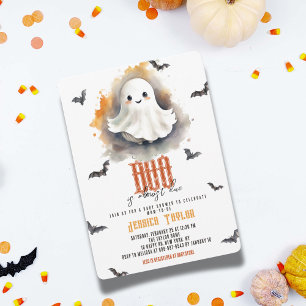 Convites Nosso Boo Quase Chegando Fantasma Halloween Chá de