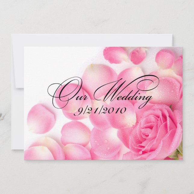 Convites Nosso Casamento (Frente)