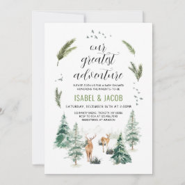 Convites Nosso maior Chá de fraldas de risco