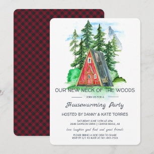 Convites Nosso Novo Pescoço do Partido do Aquecimento Domés