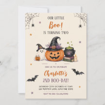 Nosso Pequeno Boo Completando Dois no Halloween 2º