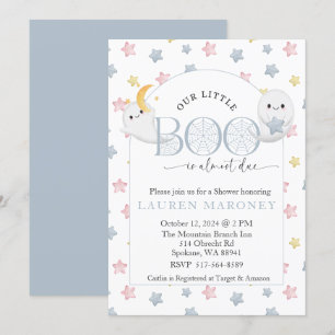 Convites Nosso Pequeno Boo está quase no Halloween