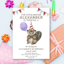 Nosso pequeno castor está virando uma Festa de ani