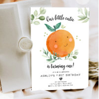 Nosso Pequeno Cutil Clementine Orange Primeiro Ani