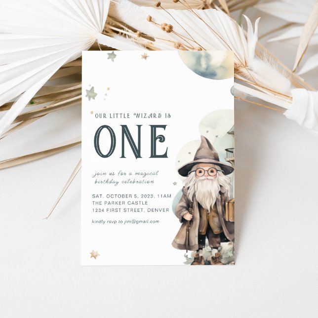 Convites Nosso Pequeno Mágico é Um (Criador carregado)