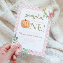 Nosso pequeno ouro de abóbora e primeiro aniversár