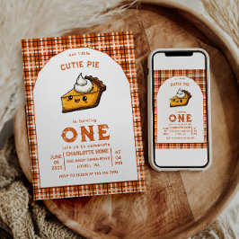 Convites Nosso Pequeno primeiro aniversario de Pi Day