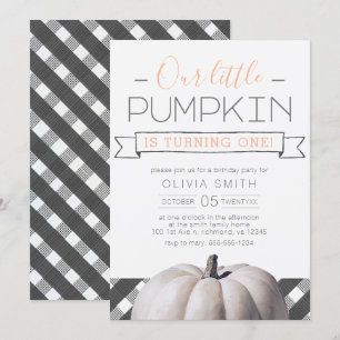 Convites Nosso Pequeno primeiro aniversario de Xadrez Buffa