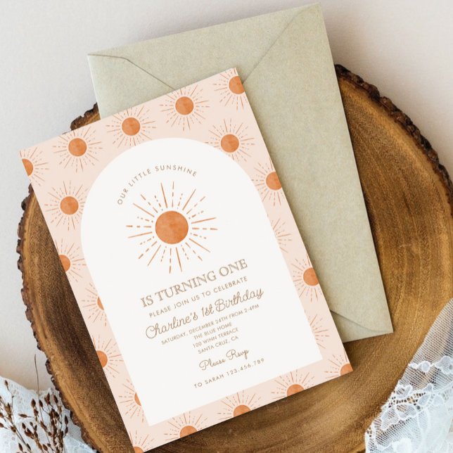 Convites Nosso Pequeno primeiro aniversario Retrospectivo S (Criador carregado)