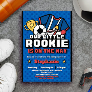 Convites Nosso Pequeno Rookie está a caminho